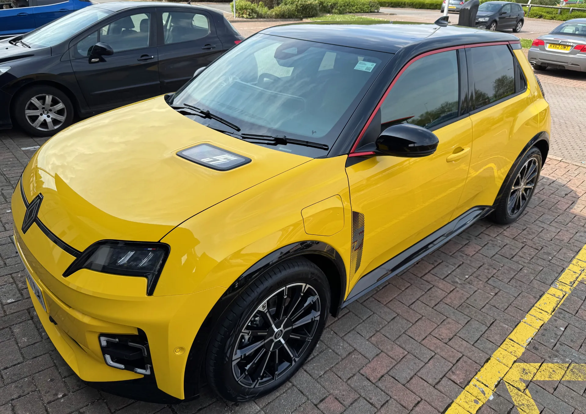 Pop Yellow Renault 5 E-tech The New Renault 5 Etech - 8,000 mile review